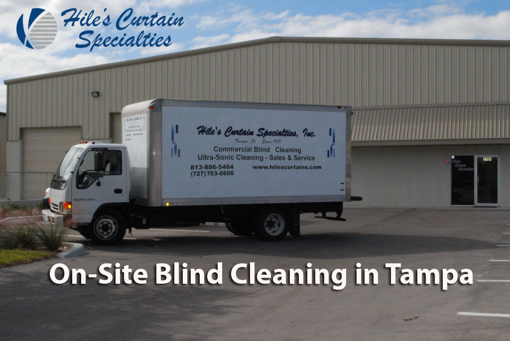 On-Site Blind Cleaning in Tampa