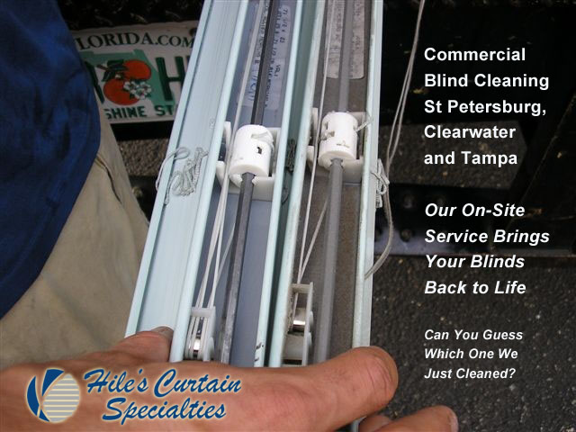 Commercial Blind Cleaning in St Petersburg Florida