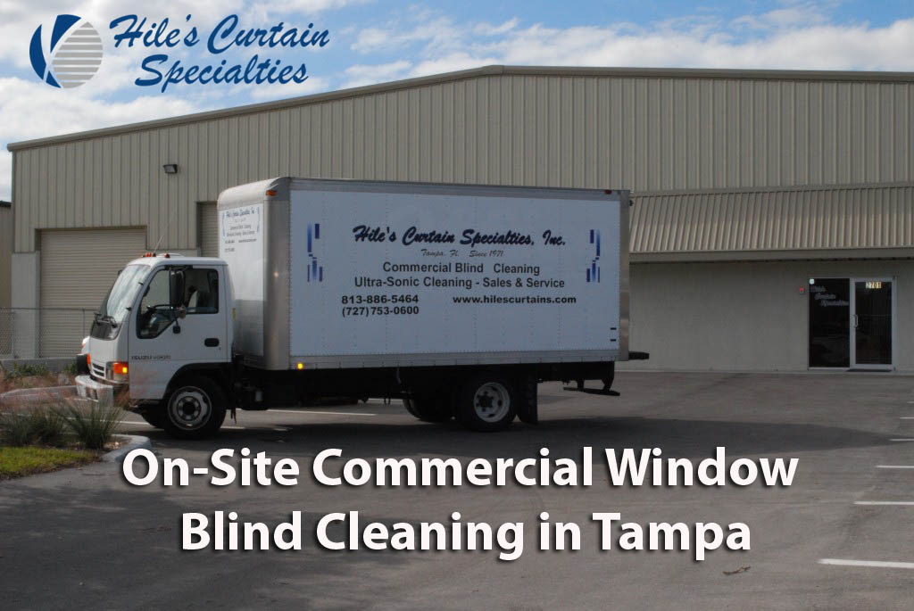 Commercial Window Blind Cleaning in Tampa