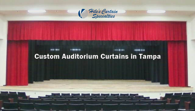 Custom Auditorium Curtains in Tampa Bay