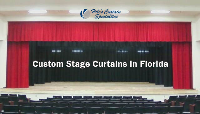 Custom Stage Curtains in Florida