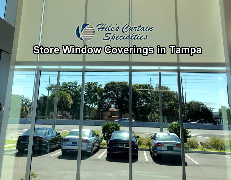 Store Window Coverings in Tampa