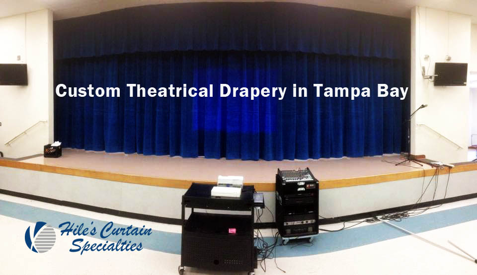 Custom Theatrical Drapery in Tampa Bay