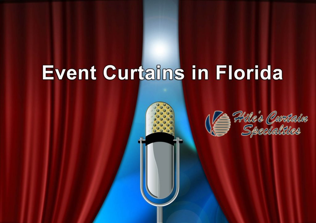 Event Curtains in Florida - Speaking Event
