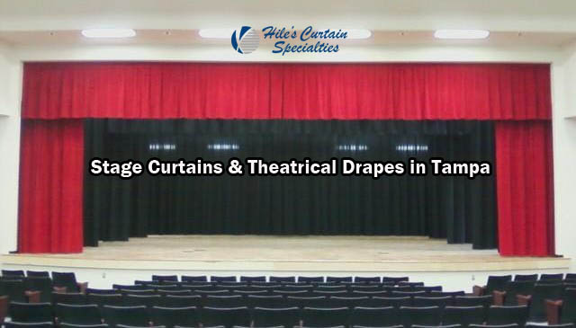 Stage Curtains and Theatrical Drapes in Tampa