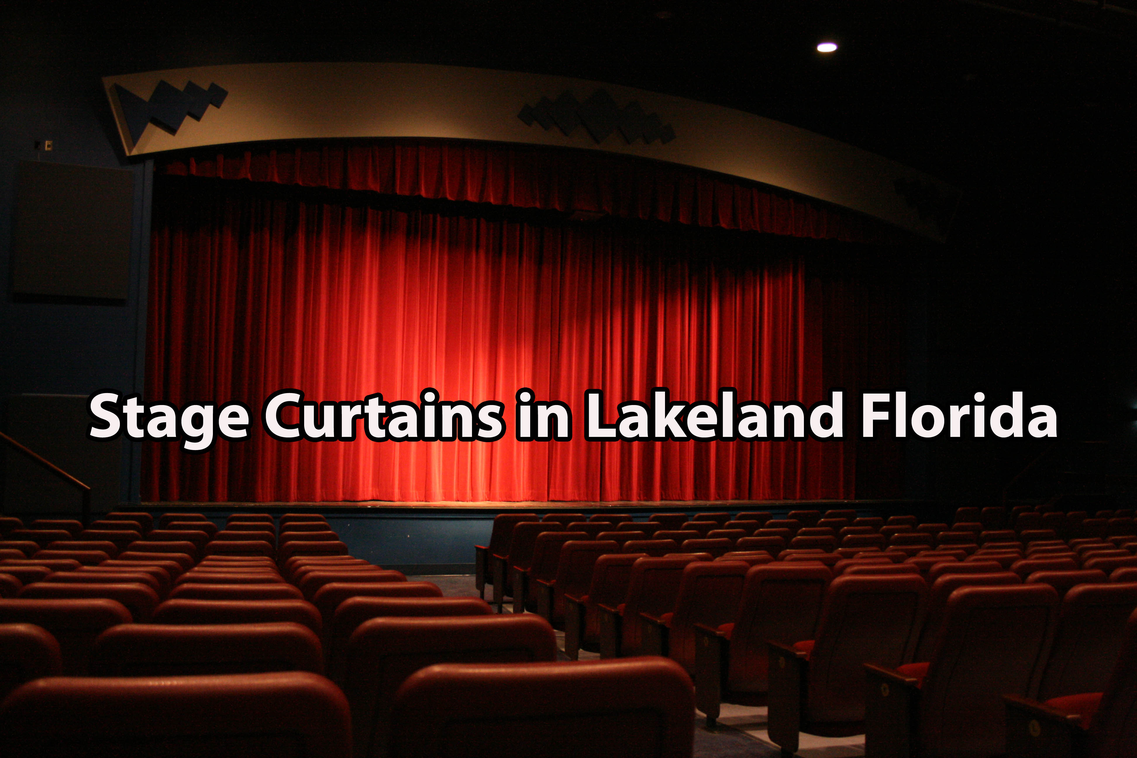 Stage Curtains in Lakeland Florida