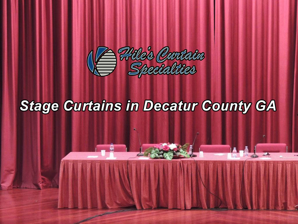 Stage Curtains in Decatur County GA