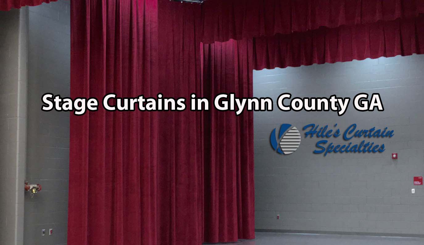 Stage Curtains in Glynn County GA