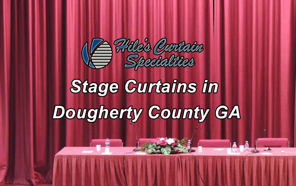 Stage Curtains in Dougherty County GA