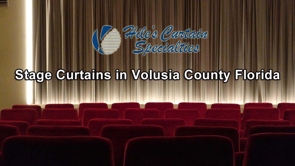 Stage Curtains in Volusia County Florida