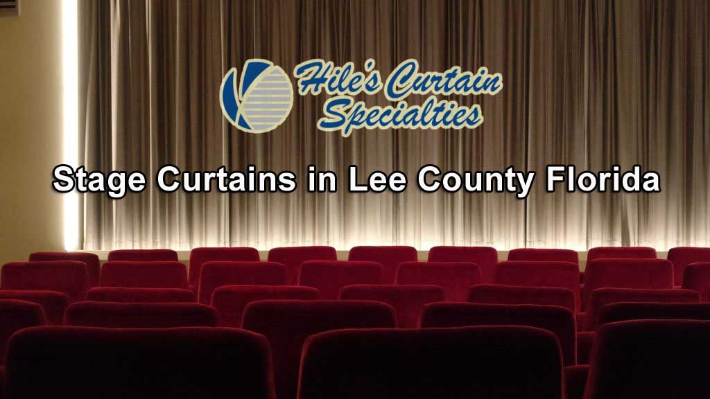 Stage Curtains in Lee County Florida