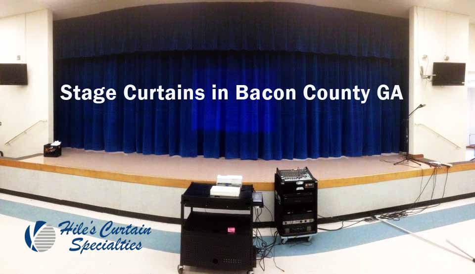 Stage Curtains in Bacon County GA