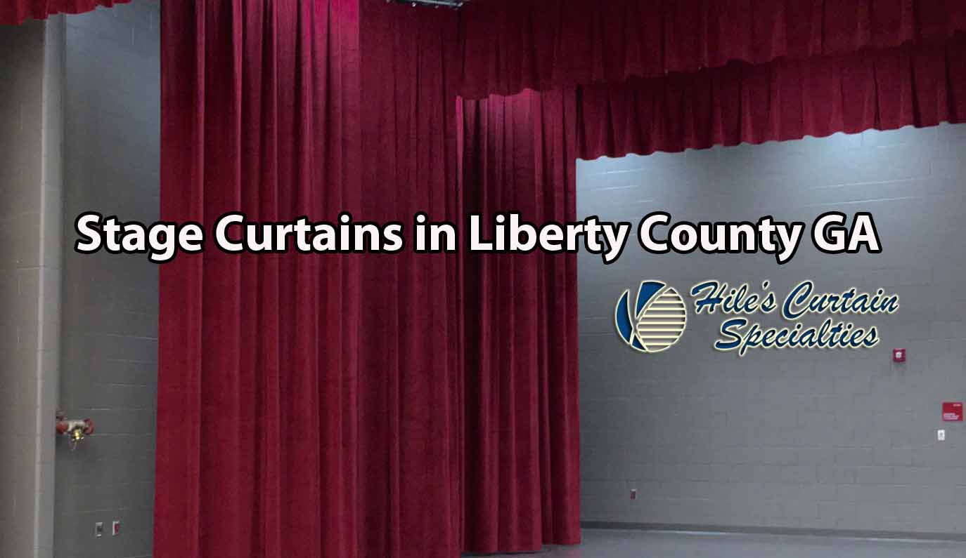 Stage Curtains in Liberty County GA