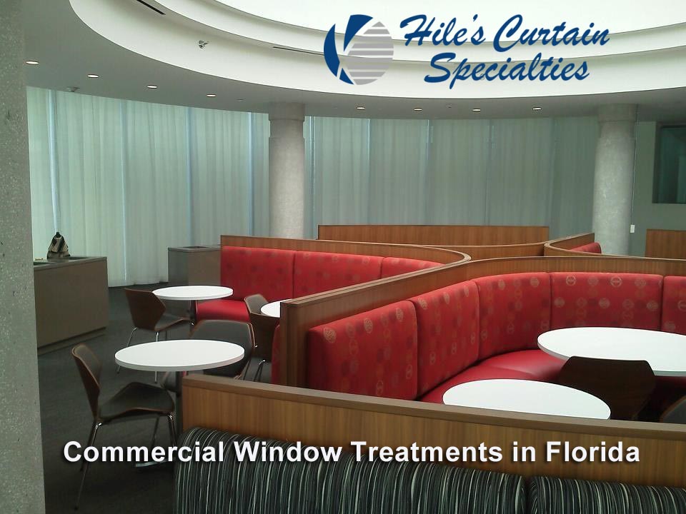Commercial Window Curtains in Tampa Bay Florida