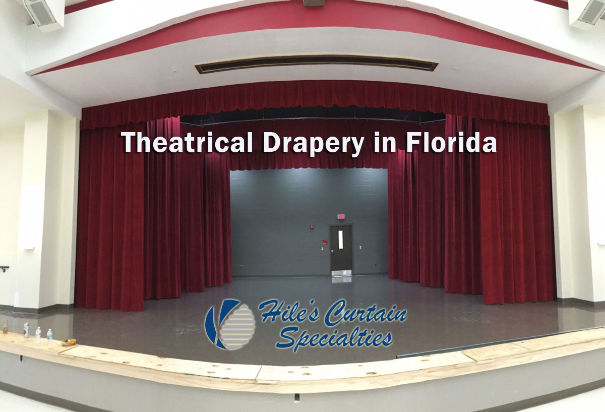 Stage Curtains in Escambia County Florida