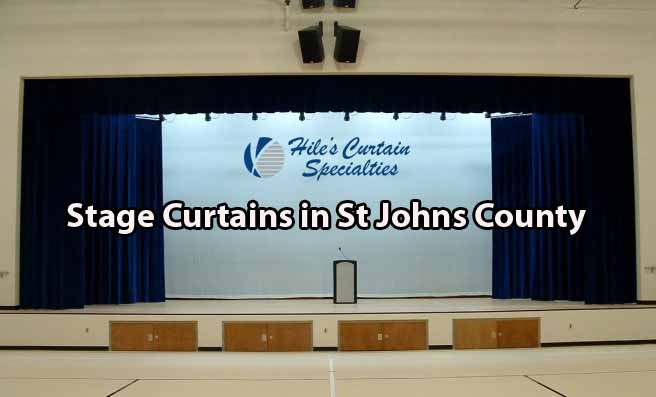 Stage Curtains in St Johns County