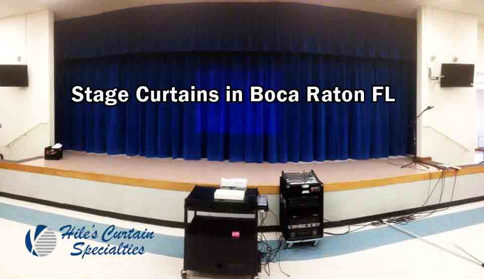 Stage Curtains in Boca Raton FL