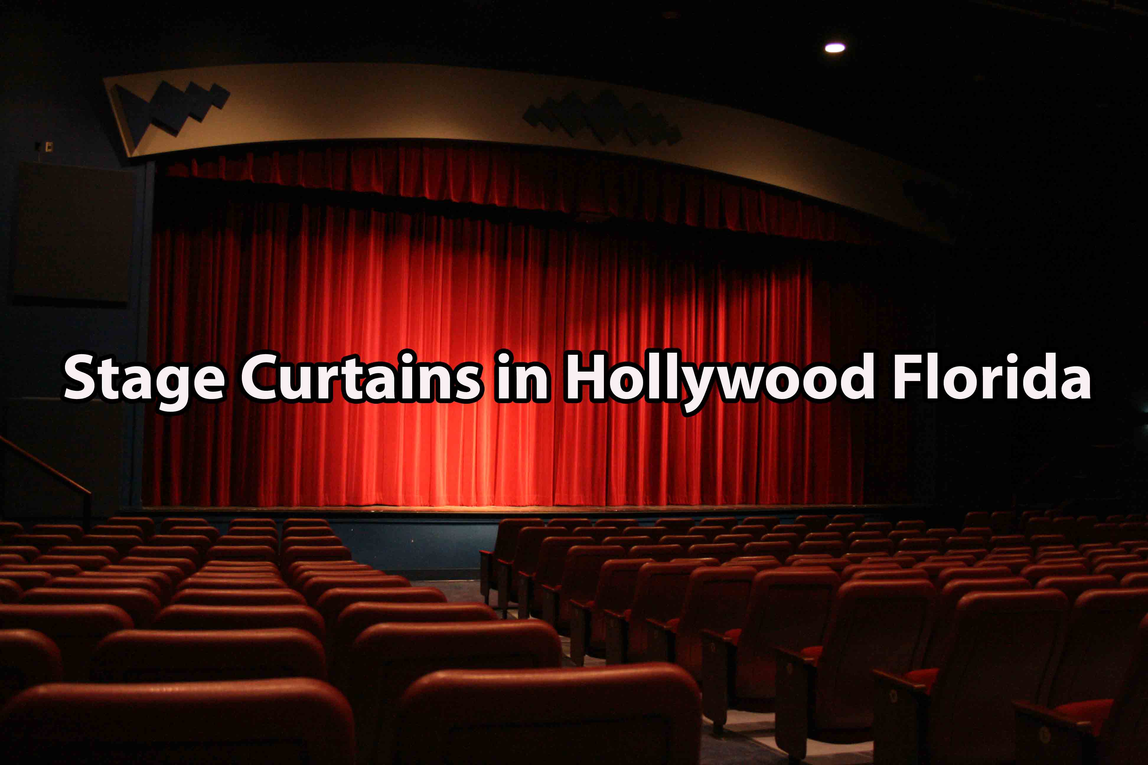 Stage Curtains in Hollywood Florida