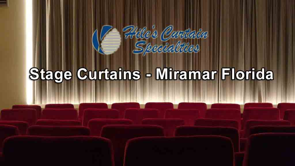 Stage Curtains - Miramar Florida