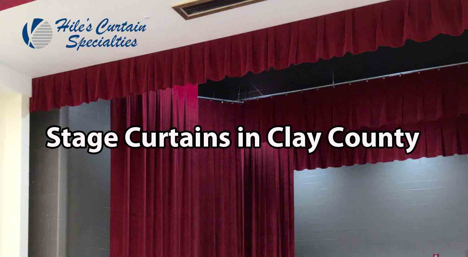 Stage Curtains - Clay County Florida