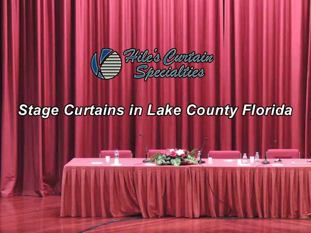 Stage Curtains - Lake County Florida