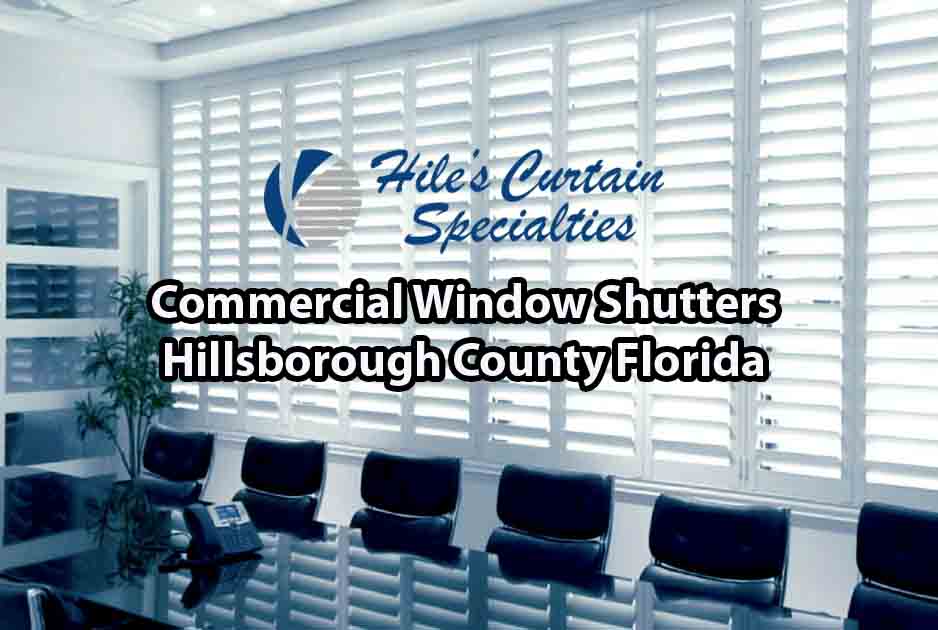 Commercial Window Shutters - Hillsborough County