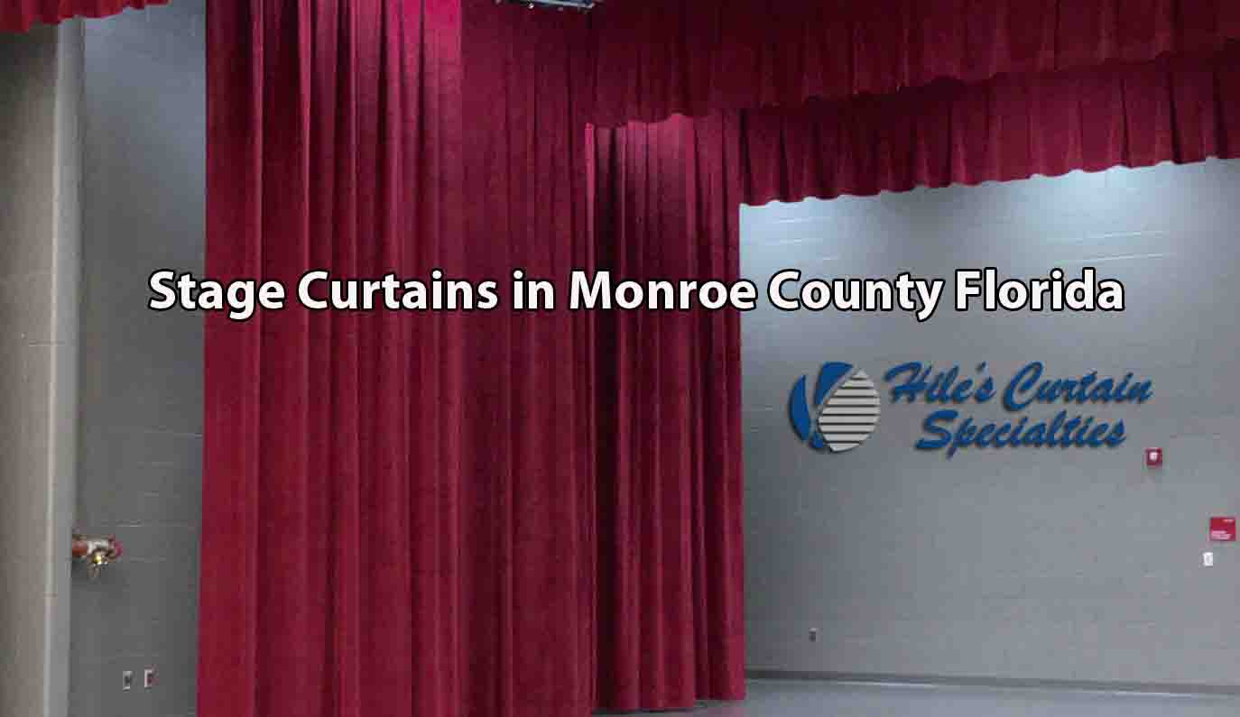 Stage Curtains - Monroe County Florida