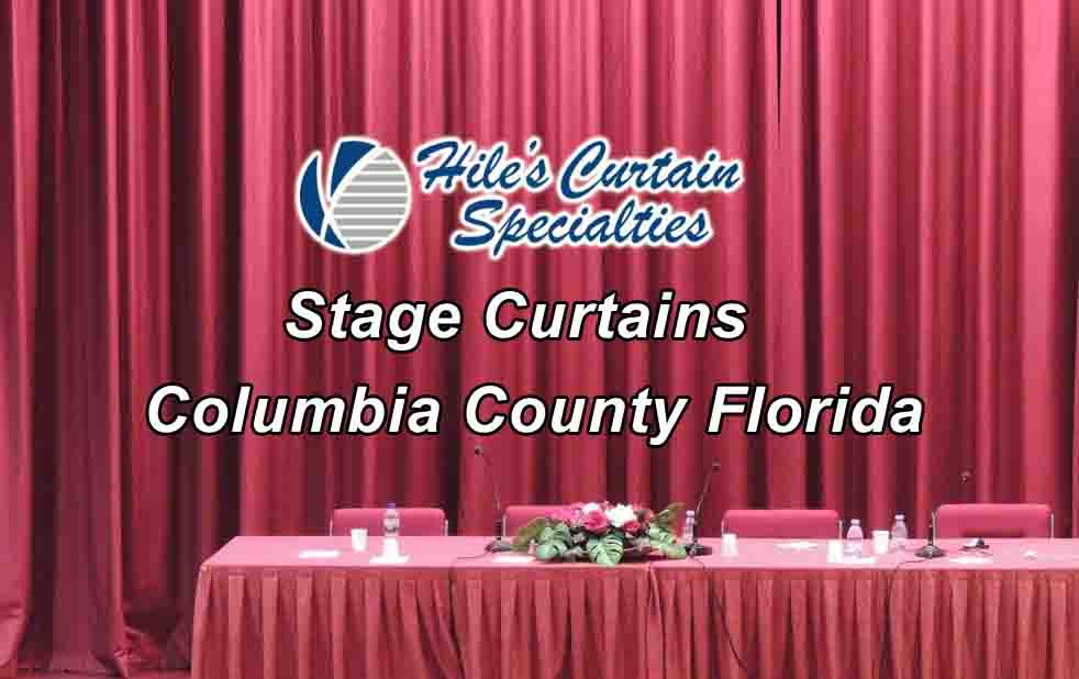 Stage Curtains - Columbia County Florida