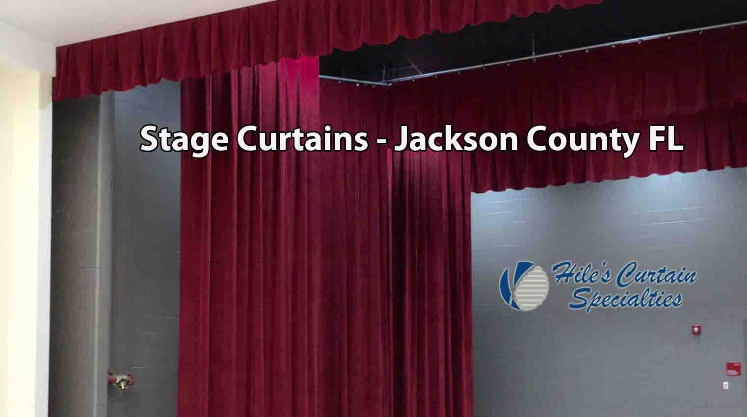 Stage Curtains - Jackson County FL