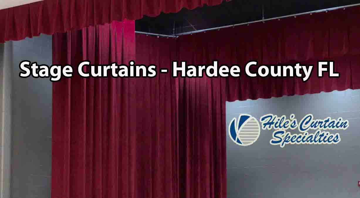 Stage Curtains - Hardee County Florida - Hile's Curtain Specialties 
