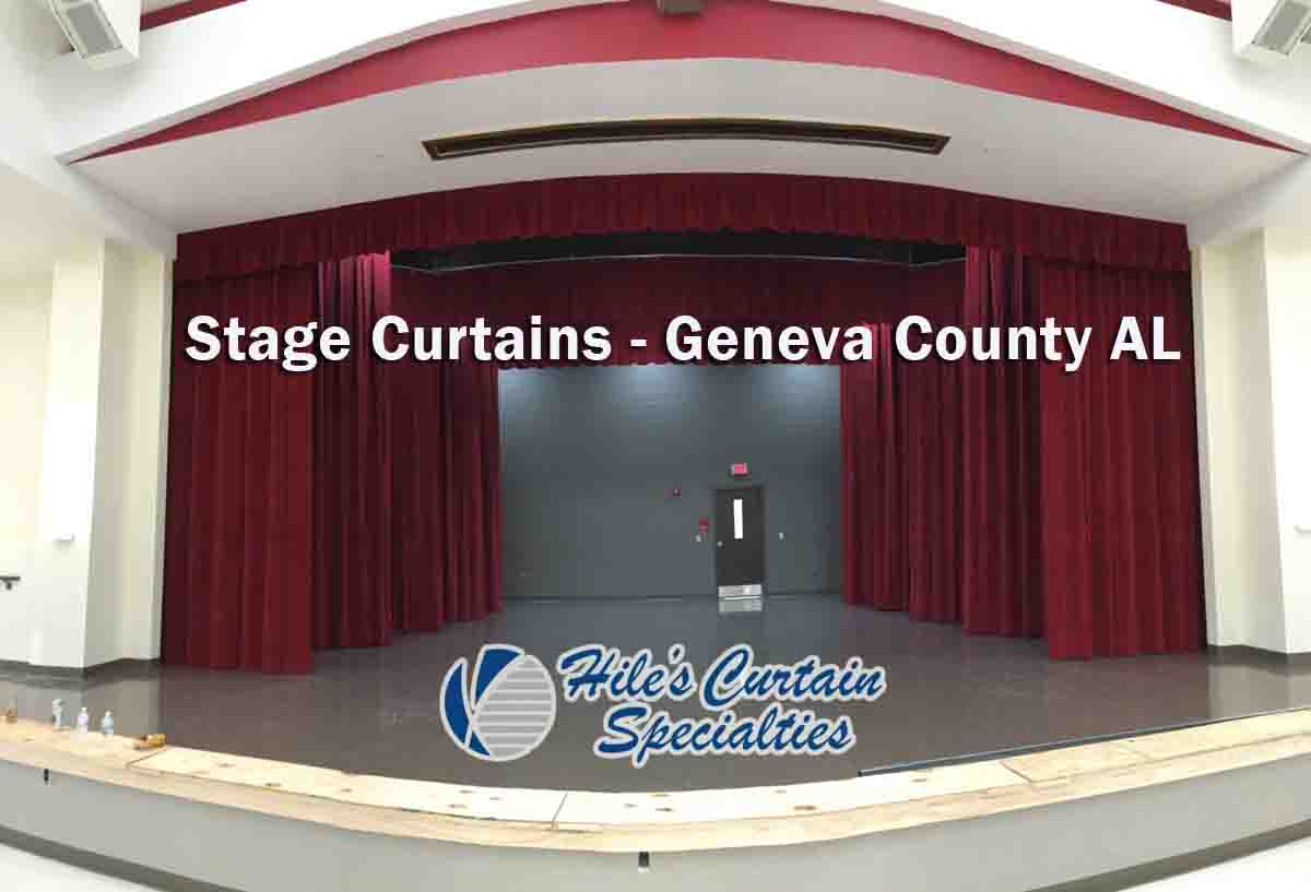 Stage Curtains - Geneva County AL